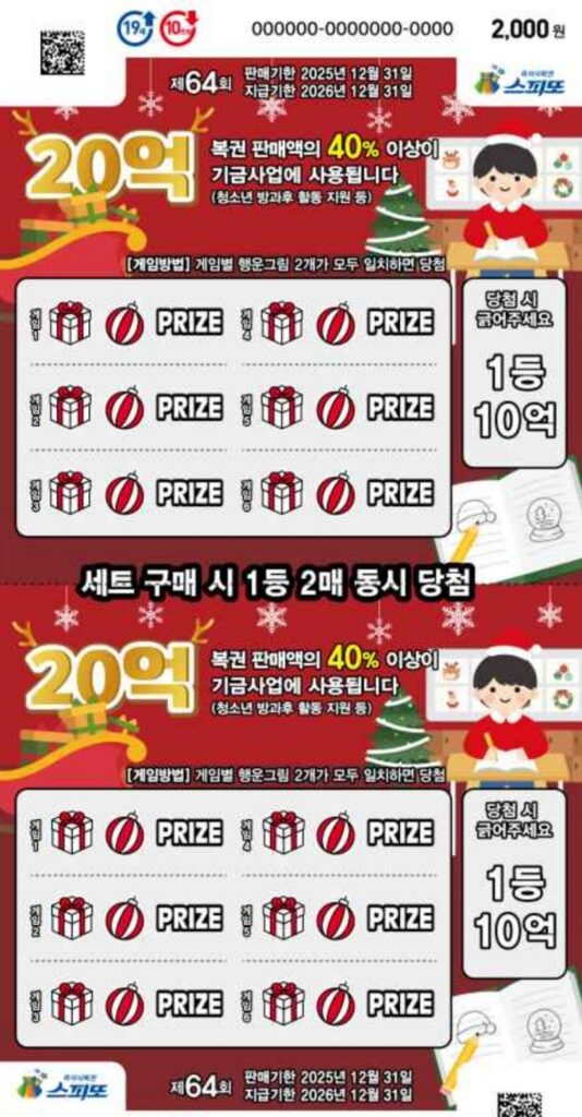 스피또2000 64회 출고율(판매점 입고율) / 스피또2000 64회 당첨현황[2025.10.17기준]